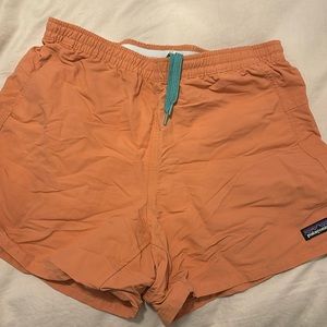 Patagonia orange shorts, barely worn
